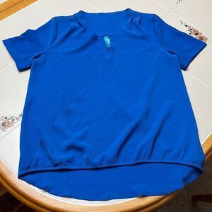 Buttons Short Sleeve Blouse 